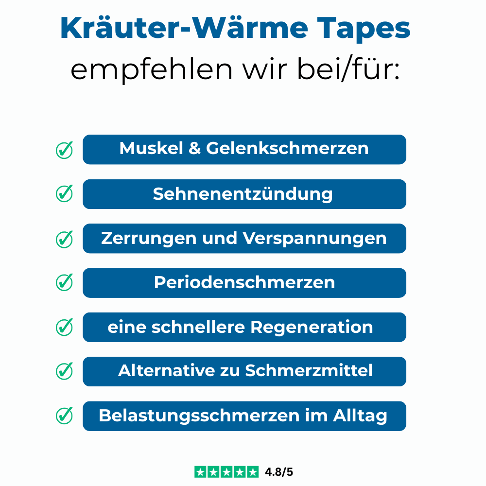 Kräuter-Wärme Tapes